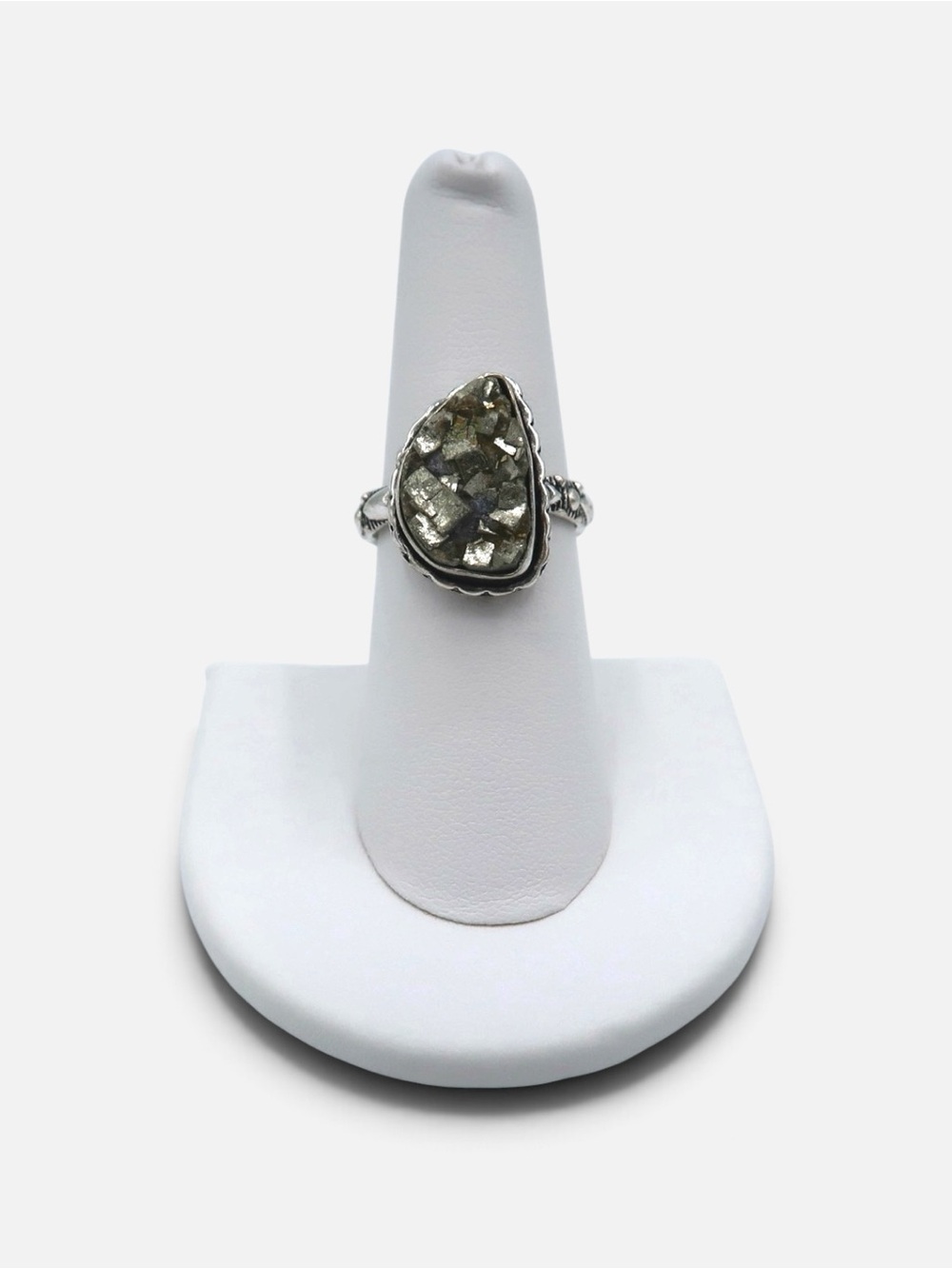 925 VINTAGE PYRITE RING
